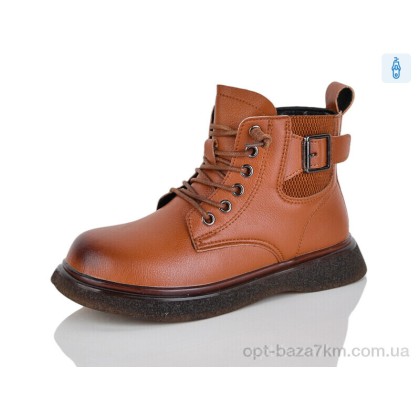 Черевики дитячі "KEWK" 9017 brown, (р.р. 31-36), Китай, від 8 шт.