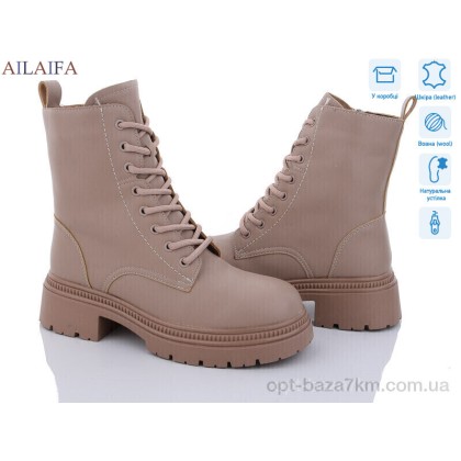Ботинки женские "Ailaifa" 3F61-4, (р.р. 36-41), Китай, от 6 шт. Ботинки женские "Ailaifa" 3F61-4, (р.р. 36-41), Китай, от 6 шт.