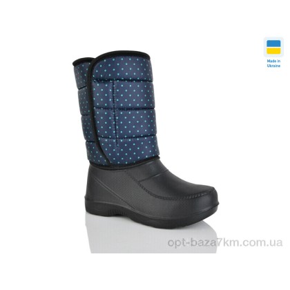 Чоботи з піни жіночі "Lot Shoes" Горох синій, (р.р. 37-41), Україна, від 8 шт. Чоботи з піни жіночі "Lot Shoes" Горох синій, (р.р. 37-41), Україна, від 8 шт.