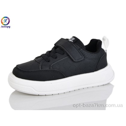Кроссовки детские "Леопард" K04 black, (р.р. 27-31), Китай, от 5 шт.
