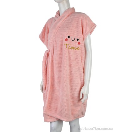 Халат жіночий "Obuvok" Халат 6837 (10463) pink, (р.р. One size), Китай, від 2 шт. Халат жіночий "Obuvok" Халат 6837 (10463) pink, (р.р. One size), Китай, від 2 шт.