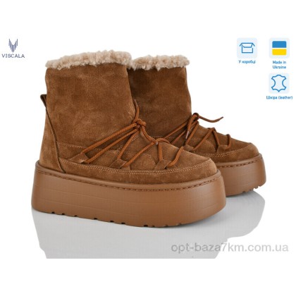 Ботинки женские "Viscala" 27406-5 рудий (camel) з., (р.р. 36-41), Украина, от 6 шт. Ботинки женские "Viscala" 27406-5 рудий (camel) з., (р.р. 36-41), Украина, от 6 шт.