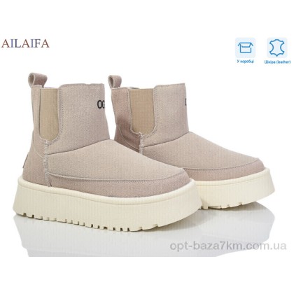 Угги женские "Ailaifa" M032-1 beige, (р.р. 36-41), Китай, от 8 шт. Угги женские "Ailaifa" M032-1 beige, (р.р. 36-41), Китай, от 8 шт.