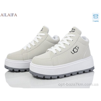 Ботинки женские "Ailaifa" CM20 grey, (р.р. 36-41), Китай, от 8 шт. Ботинки женские "Ailaifa" CM20 grey, (р.р. 36-41), Китай, от 8 шт.