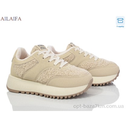 Кроссовки женские "Ailaifa" LM01 beige, (р.р. 36-41), Китай, от 8 шт. Кроссовки женские "Ailaifa" LM01 beige, (р.р. 36-41), Китай, от 8 шт.
