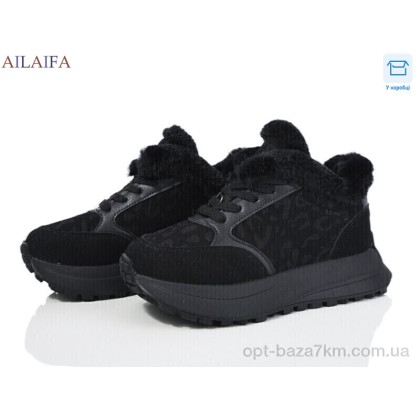 Кроссовки женские "Ailaifa" MA12 black, (р.р. 36-41), Китай, от 8 шт. Кроссовки женские "Ailaifa" MA12 black, (р.р. 36-41), Китай, от 8 шт.