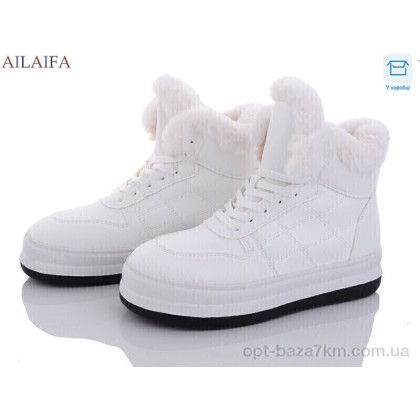 Ботинки женские "Ailaifa" 2261 white, (р.р. 36-41), Китай, от 8 шт. Ботинки женские "Ailaifa" 2261 white, (р.р. 36-41), Китай, от 8 шт.