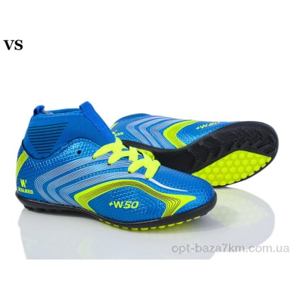 Футбольная обувь детская "VS" Walked dive 002 blue, (р.р. 31-35), Турция, от 8 шт. Футбольная обувь детская "VS" Walked dive 002 blue, (р.р. 31-35), Турция, от 8 шт.