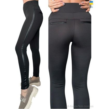 Лосины женские "Sport style" 5146 чорний, (р.р. S-XL), Украина, от 4 шт. Лосины женские "Sport style" 5146 чорний, (р.р. S-XL), Украина, от 4 шт.