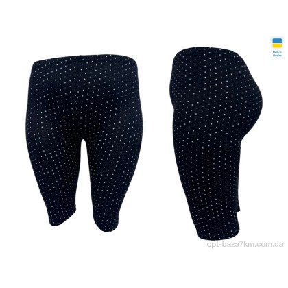 Капри женские "Sport style" 0-2 горошок чорний, (р.р. 54-68), Украина, от 8 шт. Капри женские "Sport style" 0-2 горошок чорний, (р.р. 54-68), Украина, от 8 шт.