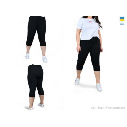 Капри женские "Sport style" 0-2 чорний, (р.р. 54-68), Украина, от 8 шт. Капри женские "Sport style" 0-2 чорний, (р.р. 54-68), Украина, от 8 шт.