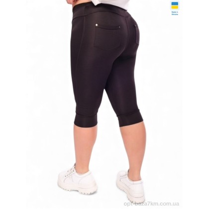 Капри женские "Sport style" 054 чорний, (р.р. XL-4XL), Украина, от 4 шт. Капри женские "Sport style" 054 чорний, (р.р. XL-4XL), Украина, от 4 шт.