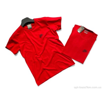Футболка чоловіча "Verton" N red, (р.р. S-2XL), Туреччина, від 5 шт. Футболка чоловіча "Verton" N red, (р.р. S-2XL), Туреччина, від 5 шт.