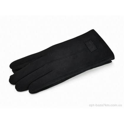 Рукавички жіночі "RuBi" 03 black, (р.р. 6,5-8,5), Китай, від 10 шт.