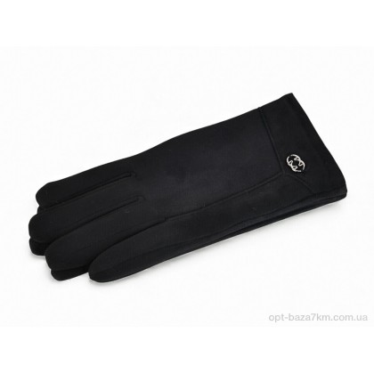 Рукавички жіночі "RuBi" 04 black, (р.р. 6,5-8,5), Китай, від 10 шт.