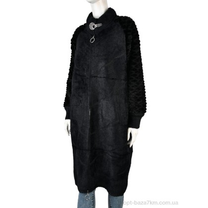 Пальто жіноче "Edel" 6171 black, (р.р. 50-54), Китай, від 1 шт. Пальто жіноче "Edel" 6171 black, (р.р. 50-54), Китай, від 1 шт.