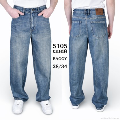 Джинси чоловічі "Baron" 5105 BAGGY, (р.р. 28-34), Китай, від 8 шт. Джинси чоловічі "Baron" 5105 BAGGY, (р.р. 28-34), Китай, від 8 шт.