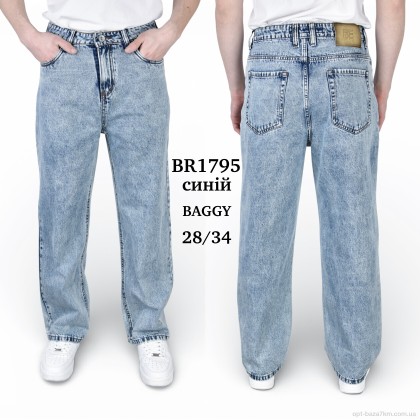 Джинси чоловічі "Baron" 1795 BAGGY, (р.р. 28-34), Китай, від 8 шт. Джинси чоловічі "Baron" 1795 BAGGY, (р.р. 28-34), Китай, від 8 шт.