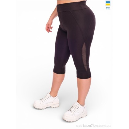 Капри женские "Margo" 050413 чорний, (р.р. 2XL-5XL), Украина, от 4 шт. Капри женские "Margo" 050413 чорний, (р.р. 2XL-5XL), Украина, от 4 шт.