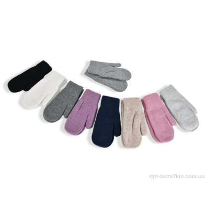 Рукавички жіночі "CAP" 7235 mix, (р.р. One size), Китай, від 12 шт.