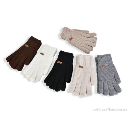 Рукавички жіночі "CAP" 2221 mix, (р.р. One size), Китай, від 12 шт.
