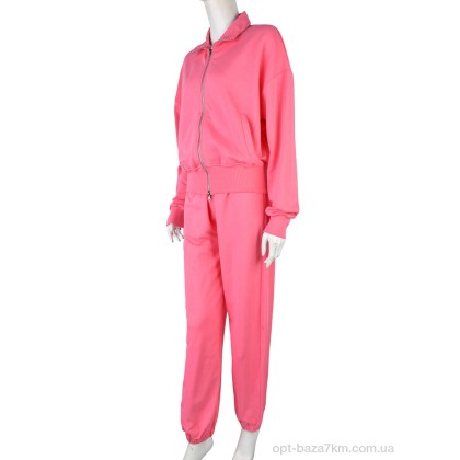Спортивний костюм жіночий "Pryama Vigoda" 4175 pink, (р.р. S-L), Туреччина, від 3 шт. Спортивний костюм жіночий "Pryama Vigoda" 4175 pink, (р.р. S-L), Туреччина, від 3 шт.
