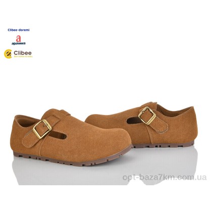 Туфлі дитячі "Clibee-Doremi" AB1023 brown, (р.р. 30-37), Китай, від 8 шт. Туфлі дитячі "Clibee-Doremi" AB1023 brown, (р.р. 30-37), Китай, від 8 шт.