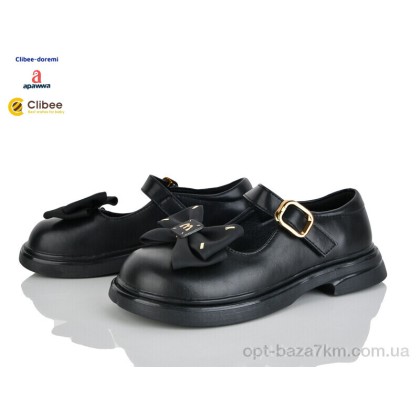Туфли детские "Clibee-Doremi" DC655 black, (р.р. 32-37), Китай, от 6 шт. Туфли детские "Clibee-Doremi" DC655 black, (р.р. 32-37), Китай, от 6 шт.