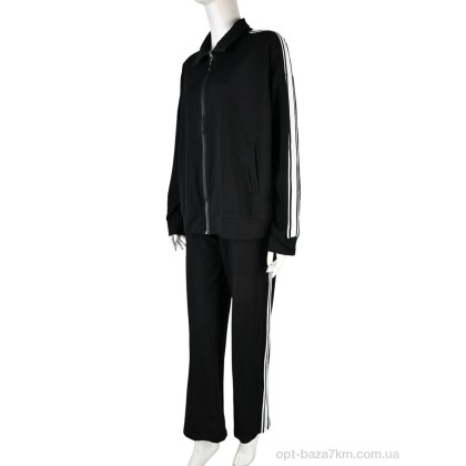 Спортивний костюм жіночий "Мир" 4011-360 black, (р.р. M-XL), Китай, від 3 шт. Спортивний костюм жіночий "Мир" 4011-360 black, (р.р. M-XL), Китай, від 3 шт.