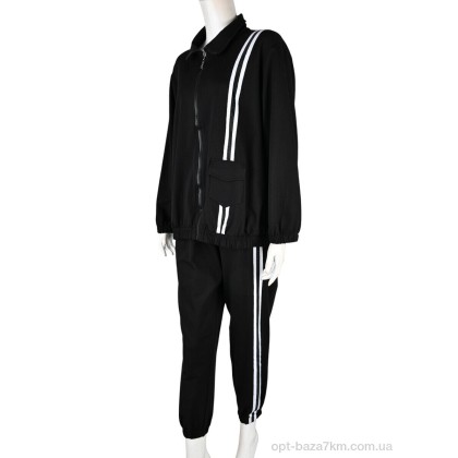 Спортивний костюм жіночий "Pryama Vigoda" 4011-373 black, (р.р. XL-3XL), Китай, від 3 шт. Спортивний костюм жіночий "Pryama Vigoda" 4011-373 black, (р.р. XL-3XL), Китай, від 3 шт.