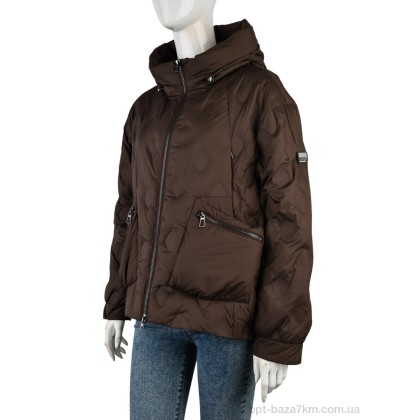 Куртка жіноча "Tepla" 6539-64 brown, (р.р. 46-54), Китай, від 5 шт. Куртка жіноча "Tepla" 6539-64 brown, (р.р. 46-54), Китай, від 5 шт.