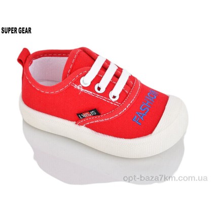 Кеди дитячі "Super Gear" 01-736 red, (р.р. 17-22), Китай, від 12 шт. Кеди дитячі "Super Gear" 01-736 red, (р.р. 17-22), Китай, від 12 шт.