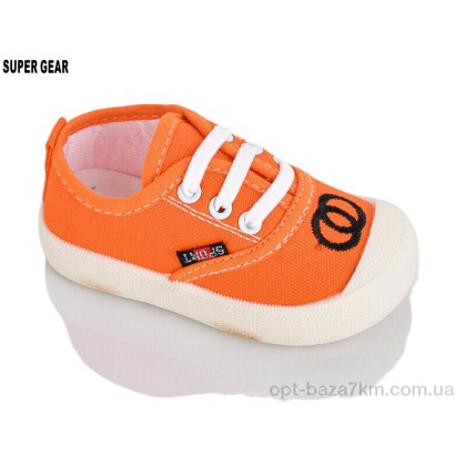 Кеди дитячі "Super Gear" 03-737 orange, (р.р. 17-22), Китай, від 12 шт. Кеди дитячі "Super Gear" 03-737 orange, (р.р. 17-22), Китай, від 12 шт.