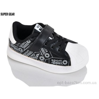 Кроссовки детские "Super Gear" 01-921C black, (р.р. 20-25), Китай, от 12 шт. Кроссовки детские "Super Gear" 01-921C black, (р.р. 20-25), Китай, от 12 шт.