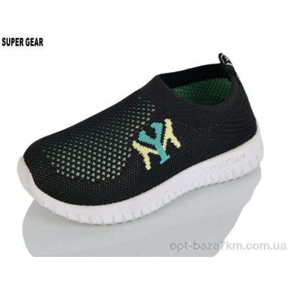 Кроссовки детские "Super Gear" A00927 black, (р.р. 28-33), Китай, от 12 шт. Кроссовки детские "Super Gear" A00927 black, (р.р. 28-33), Китай, от 12 шт.