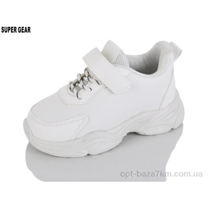Кроссовки детские "Super Gear" 0779-2 white, (р.р. 26-31), Китай, от 6 шт. Кроссовки детские "Super Gear" 0779-2 white, (р.р. 26-31), Китай, от 6 шт.
