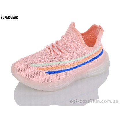 Кроссовки детские "Super Gear" 0081B-2 pink, (р.р. 26-31), Китай, от 12 шт. Кроссовки детские "Super Gear" 0081B-2 pink, (р.р. 26-31), Китай, от 12 шт.