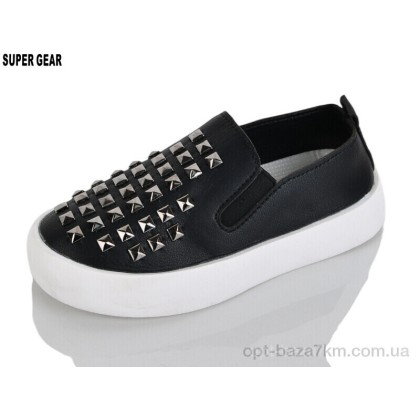 Сліпони дитячі "Super Gear" A01-729 black, (р.р. 27-31), Китай, від 10 шт. Сліпони дитячі "Super Gear" A01-729 black, (р.р. 27-31), Китай, від 10 шт.