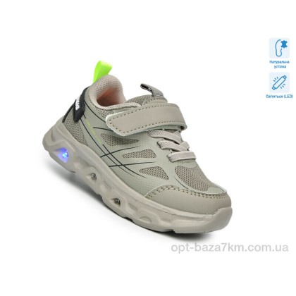 Кроссовки детские "TOM.M" AB60047F LED, (р.р. 21-26), Китай, от 8 шт. Кроссовки детские "TOM.M" AB60047F LED, (р.р. 21-26), Китай, от 8 шт.