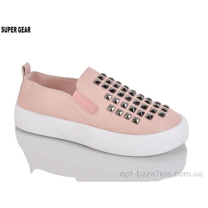 Сліпони дитячі "Super Gear" 03-728 pink, (р.р. 32-37), Китай, від 6 шт. Сліпони дитячі "Super Gear" 03-728 pink, (р.р. 32-37), Китай, від 6 шт.