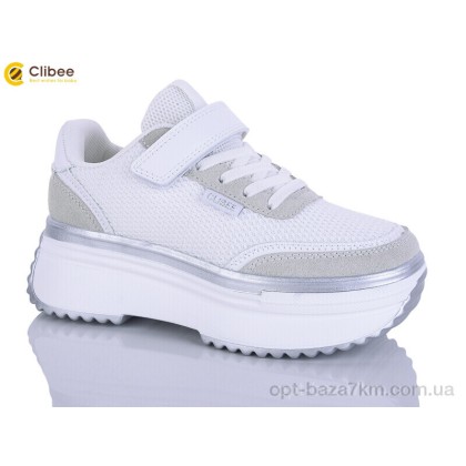 Кроссовки детские "Clibee-Apawwa" EC738 white, (р.р. 33-38), Китай, от 6 шт. Кроссовки детские "Clibee-Apawwa" EC738 white, (р.р. 33-38), Китай, от 6 шт.