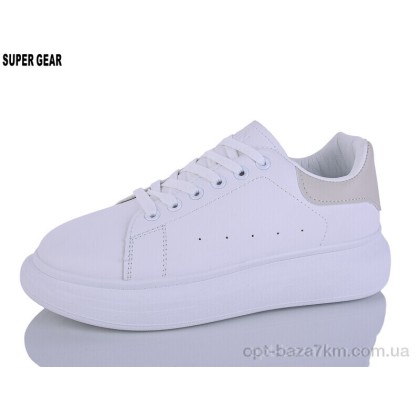 Кроссовки женские "Super Gear" 775A-01 white, (р.р. 36-41), Китай, от 12 шт. Кроссовки женские "Super Gear" 775A-01 white, (р.р. 36-41), Китай, от 12 шт.