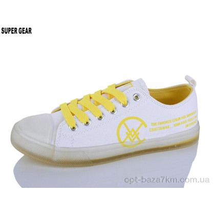 Кеди жіночі "Super Gear" 001SBL yellow, (р.р. 36-40), Китай, від 6 шт. Кеди жіночі "Super Gear" 001SBL yellow, (р.р. 36-40), Китай, від 6 шт.
