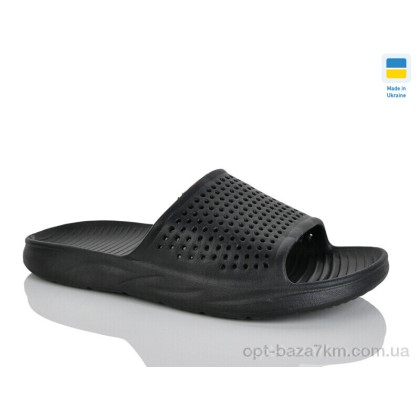 Шльопанці чоловічі "Lot Shoes" N409 чорний, (р.р. 40-45), Україна, від 8 шт.