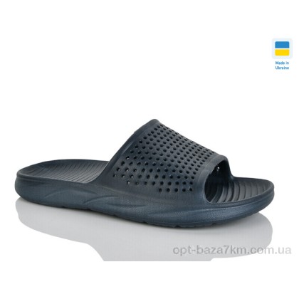 Шльопанці чоловічі "Lot Shoes" N409 синій, (р.р. 40-46), Україна, від 8 шт.