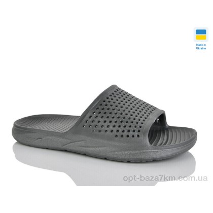 Шльопанці чоловічі "Lot Shoes" N409 сірий, (р.р. 40-46), Україна, від 8 шт.