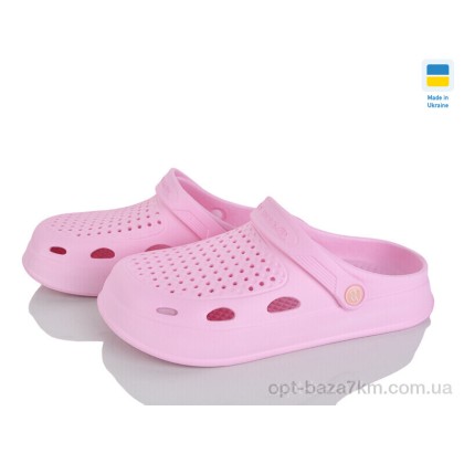 Кроксы женские "Rai shoes" Сабо08 пудра, (р.р. 36-41), Украина, от 6 шт. Кроксы женские "Rai shoes" Сабо08 пудра, (р.р. 36-41), Украина, от 6 шт.