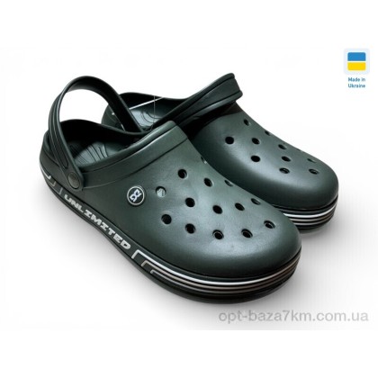 Крокси дитячі "Rai shoes" 602 хакі, (р.р. 36-41), Україна, від 8 шт. Крокси дитячі "Rai shoes" 602 хакі, (р.р. 36-41), Україна, від 8 шт.