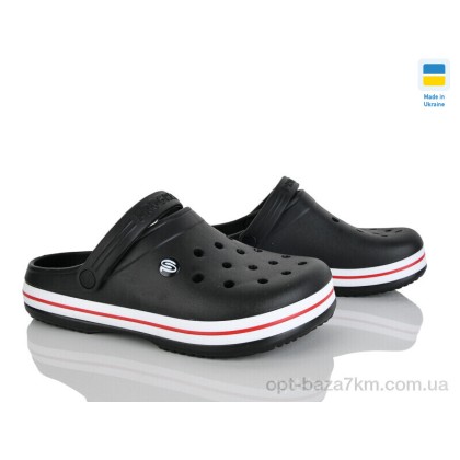 Крокси чоловічі "Rai shoes" E224 чорний, (р.р. 41-45), Україна, від 8 шт. Крокси чоловічі "Rai shoes" E224 чорний, (р.р. 41-45), Україна, від 8 шт.