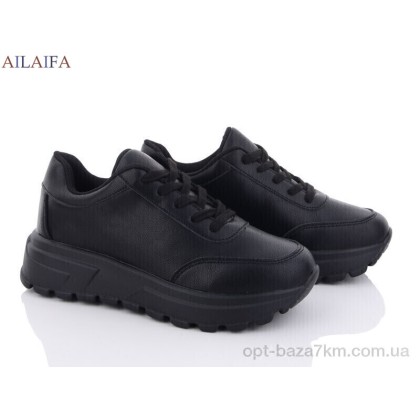 Кроссовки женские "Ailaifa" 2385 all black піна, (р.р. 36-41), Китай, от 6 шт. Кроссовки женские "Ailaifa" 2385 all black піна, (р.р. 36-41), Китай, от 6 шт.